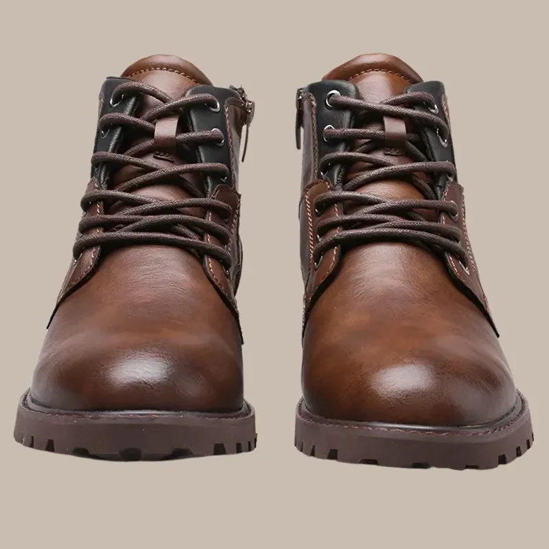 Autumn Winter High Quality Leather Shoes