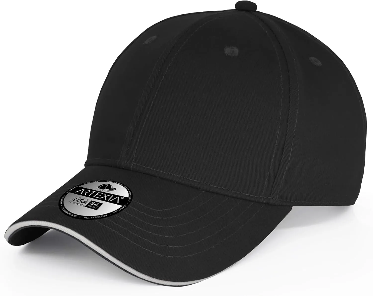 Baseball Cap 100% Cotton Hats for Men Hats for Women Cooling Performance Womens Baseball Caps Black Baseball