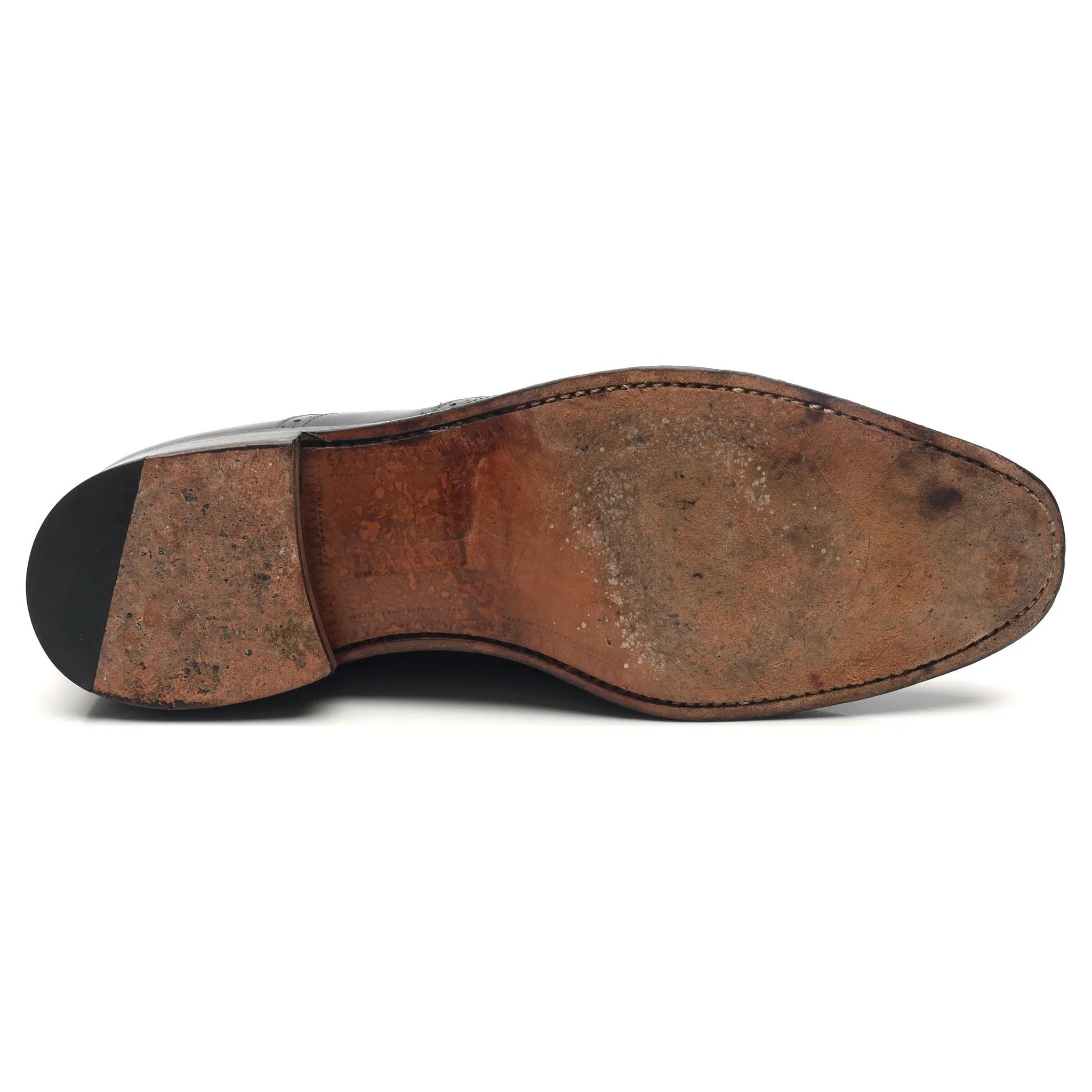 Black Leather Brogues UK 10 G