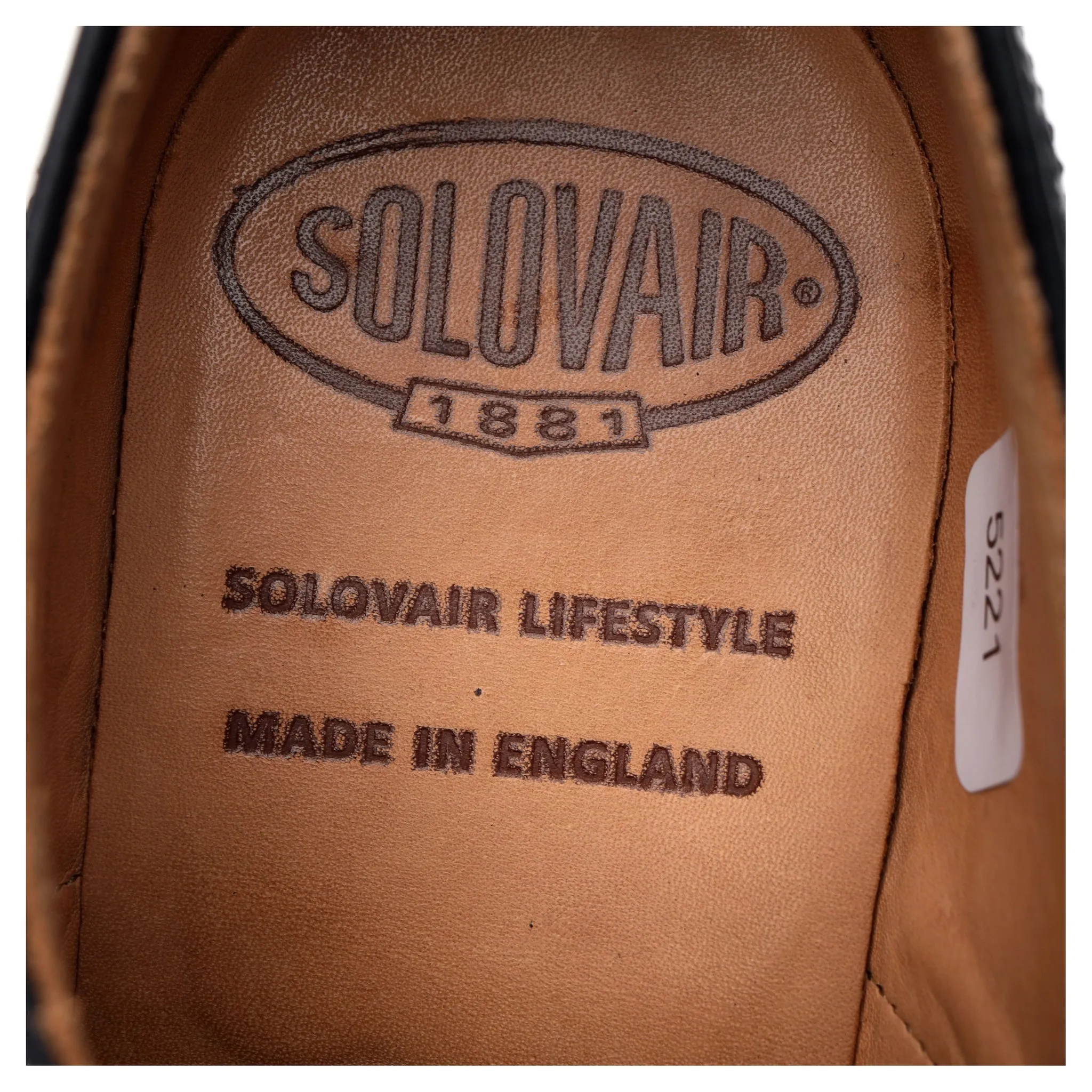 Black Leather Derby Brogues UK 6