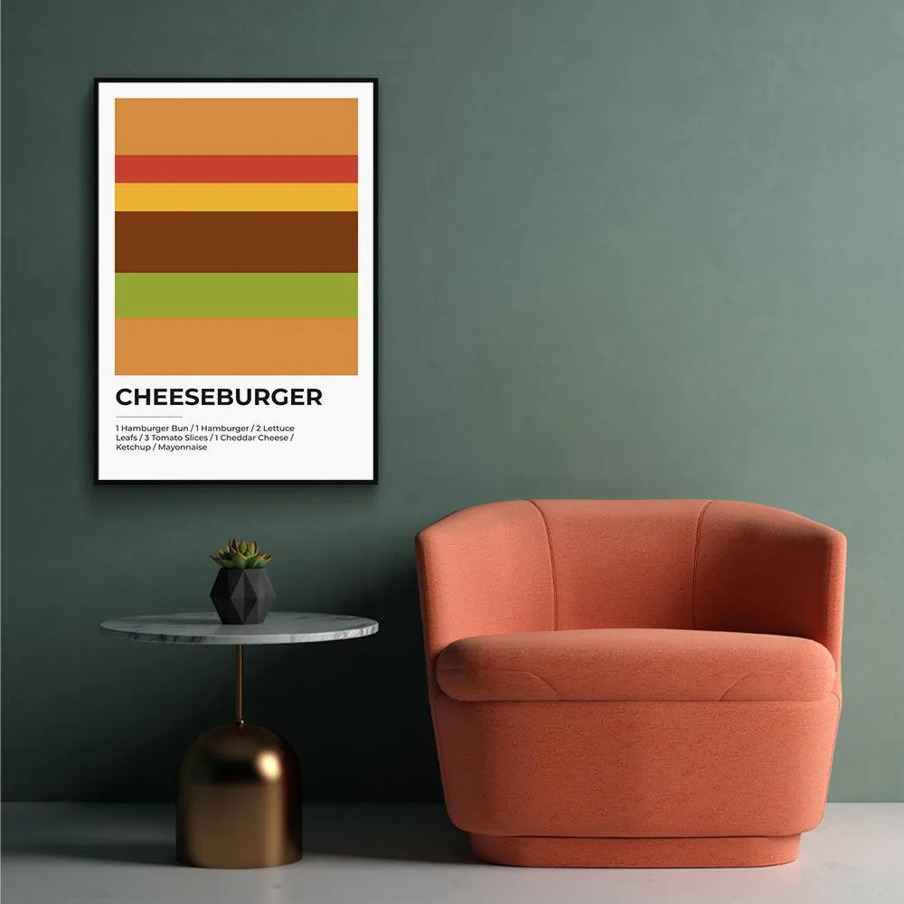 Cheeseburger Abstract