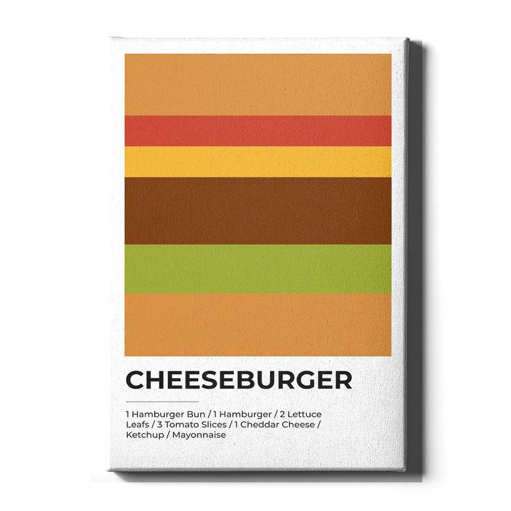 Cheeseburger Abstract