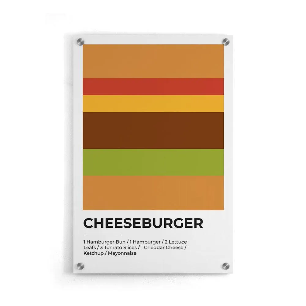 Cheeseburger Abstract