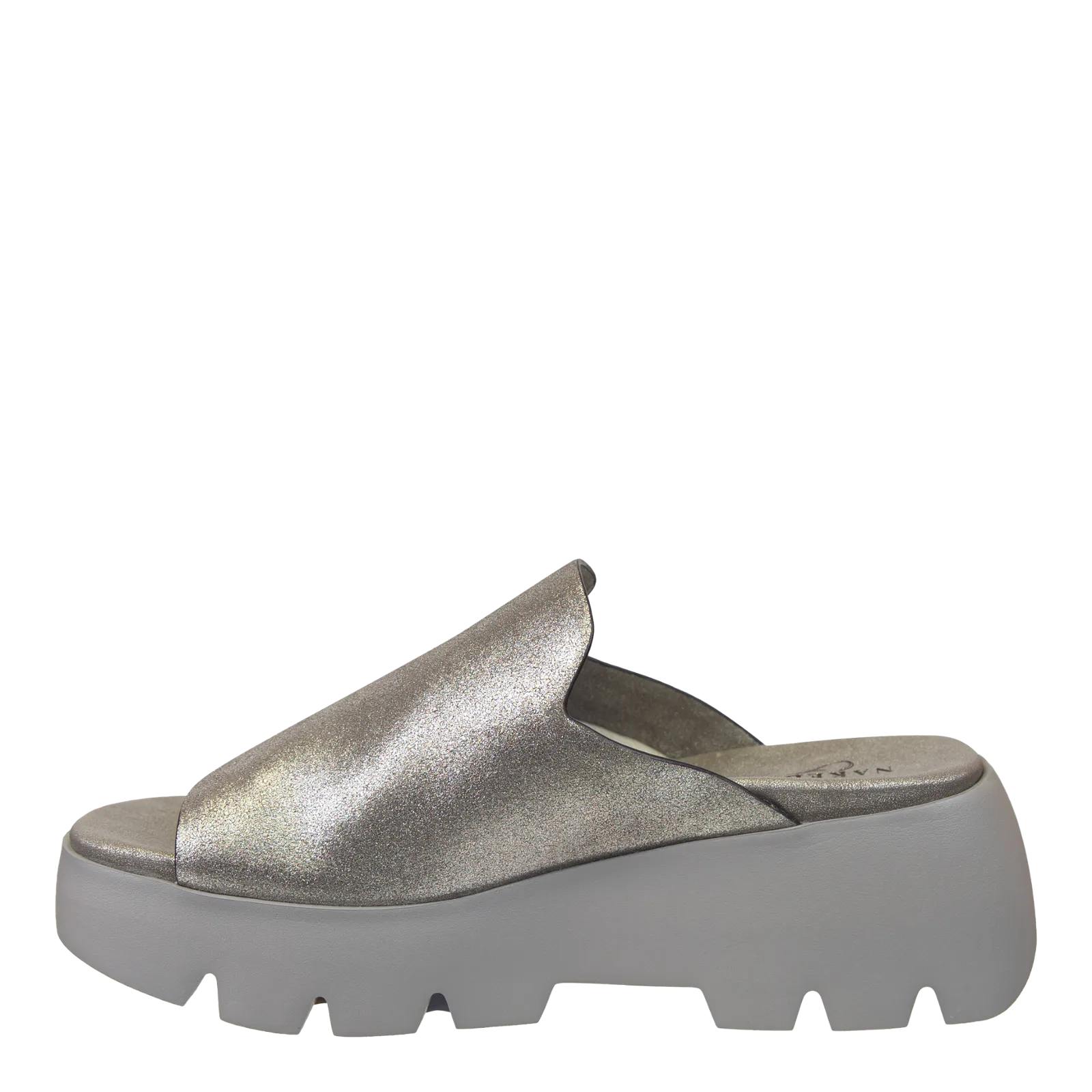 DRIFT in SILVER Platform Sandals