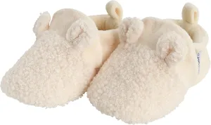Gerber Unisex-Baby Fleece Lined Non Skid Soft Slipper Booties with Ears