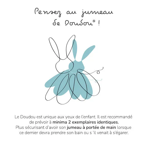 Histoire d'Ours Rabbit with Teether