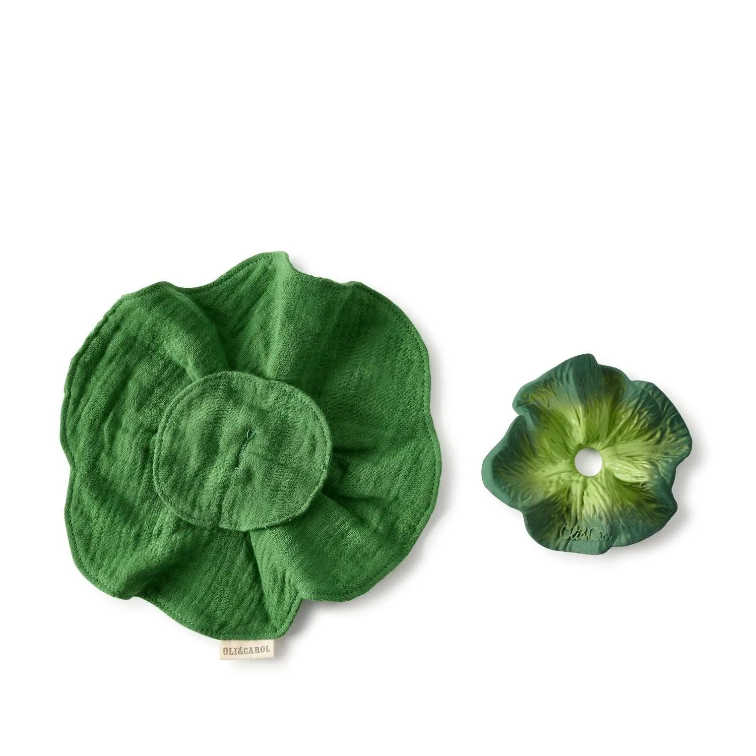 Kendall the Kale Mini Doudou-Teether