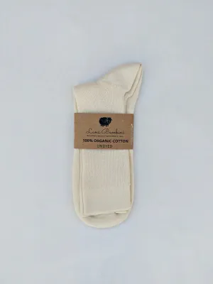 LAURA ECRU ~ Organic Cotton. Natural. Undyed.