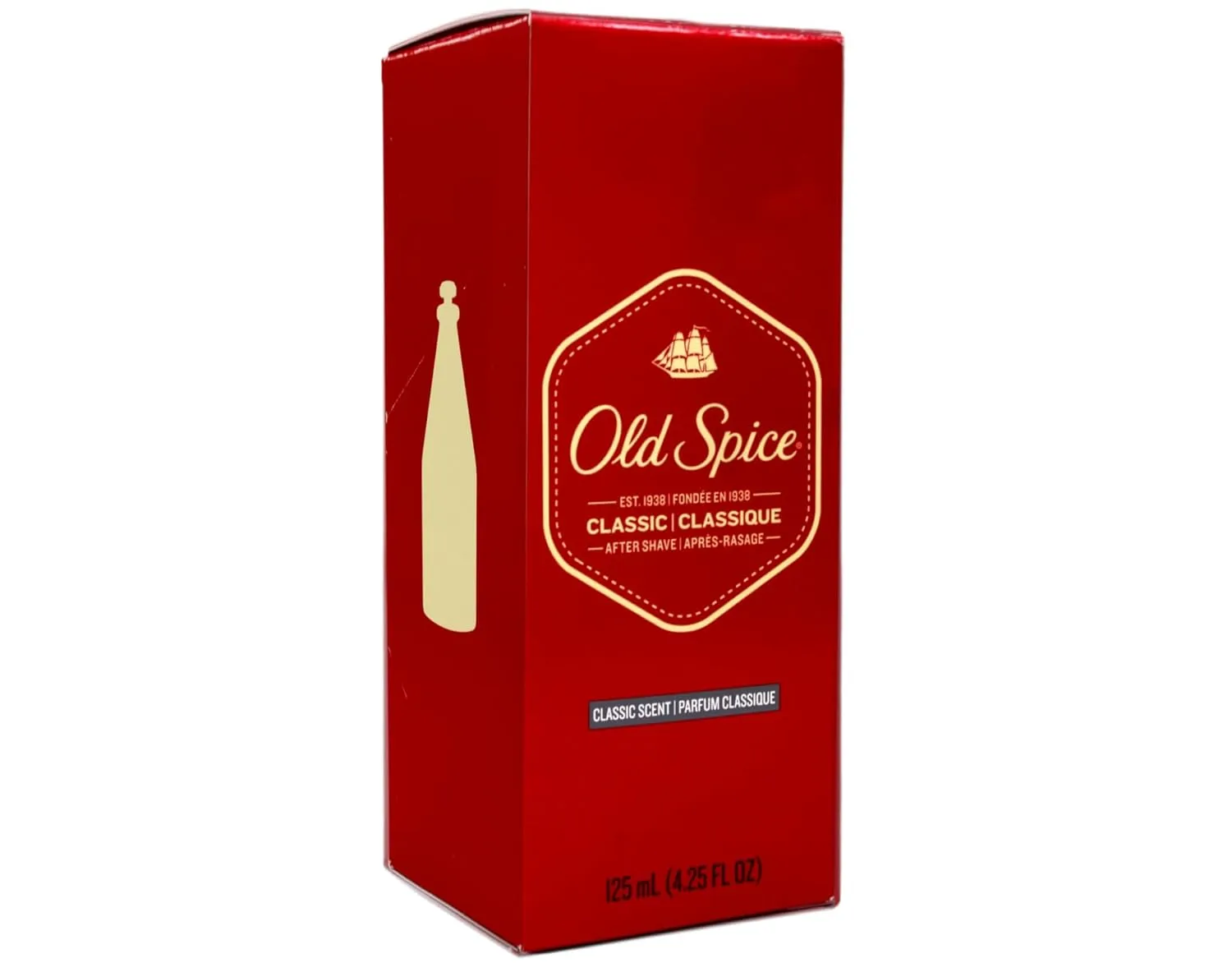 Old Spice Classic After Shave 4.25 Ounce (125ml) (2 Pack)