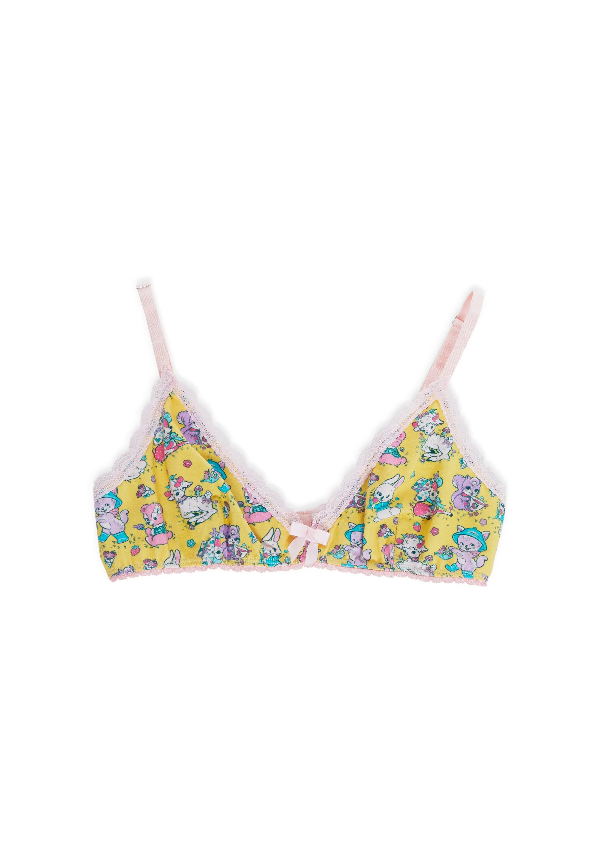 Sweet Dreamscape Knit Bra