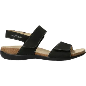 Wome'ns Mephisto Agave Black Bucksoft Leather